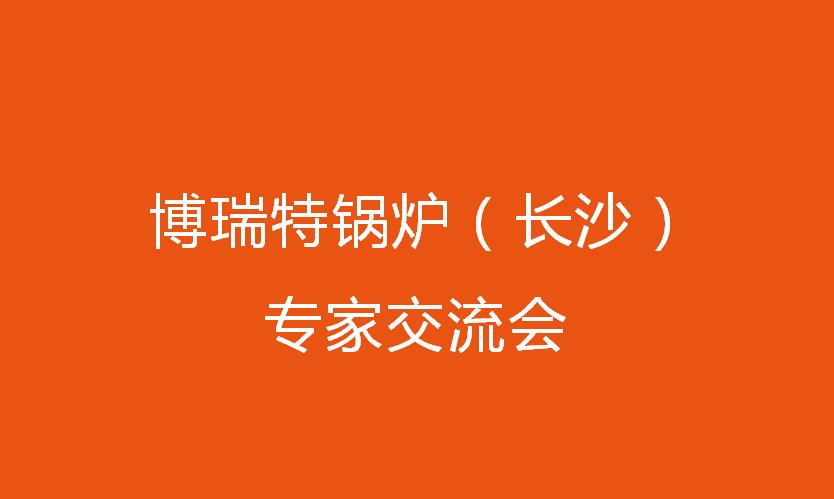 博瑞特鍋爐(長(zhǎng)沙)專家交流會(huì)圓滿落幕!